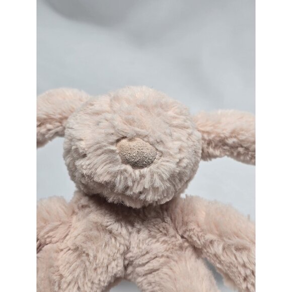Jellycat Bashful Blush 6" Pink Bunny Rabbit Plush Baby Ring Rattle JCINC3918 - Picture 8 of 13